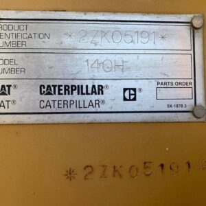 2002 CAT 140H
